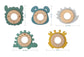 Wildlife Whimsy - Silicone & Wooden Teething Toy