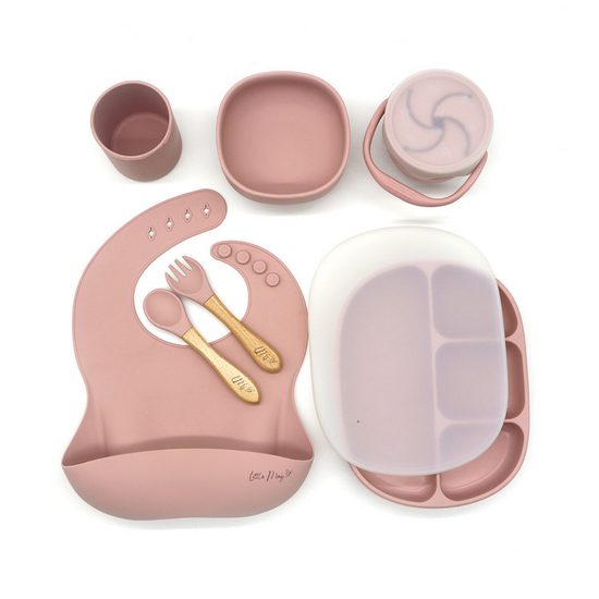 Chowtime Champion - 9 Piece Silicone Feeding Kit
