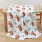 Snoozy Sloth - Bamboo Cotton Swaddle
