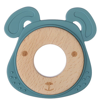 Wildlife Whimsy - Silicone & Wooden Teething Toy