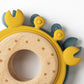 Wildlife Whimsy - Silicone & Wooden Teething Toy