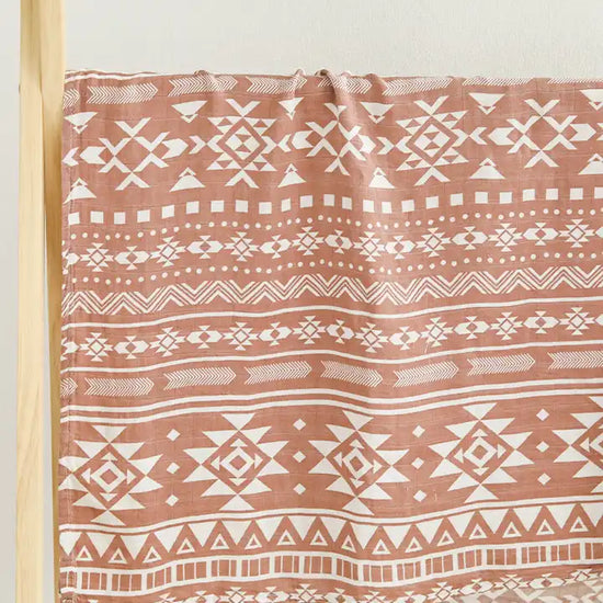 Linear Lullaby - Bamboo Cotton Swaddle