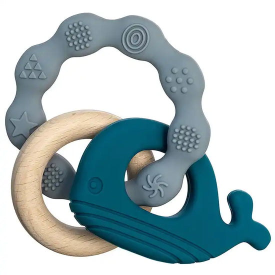 Humpback Nibble - Sensory Silicone Teething Toy