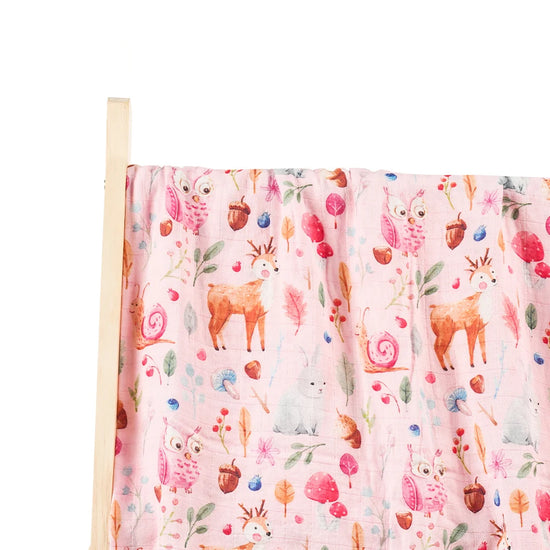Enchanted Forest - Designer Bamboo Cotton Swaddle