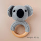 Zoo Friends - Handmade Crochet Rattle