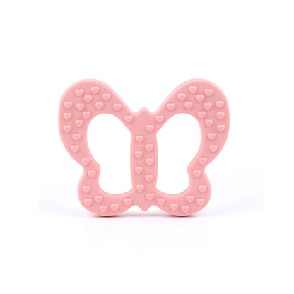 FlutterBite Bliss: Silicone Butterfly Teething Toy